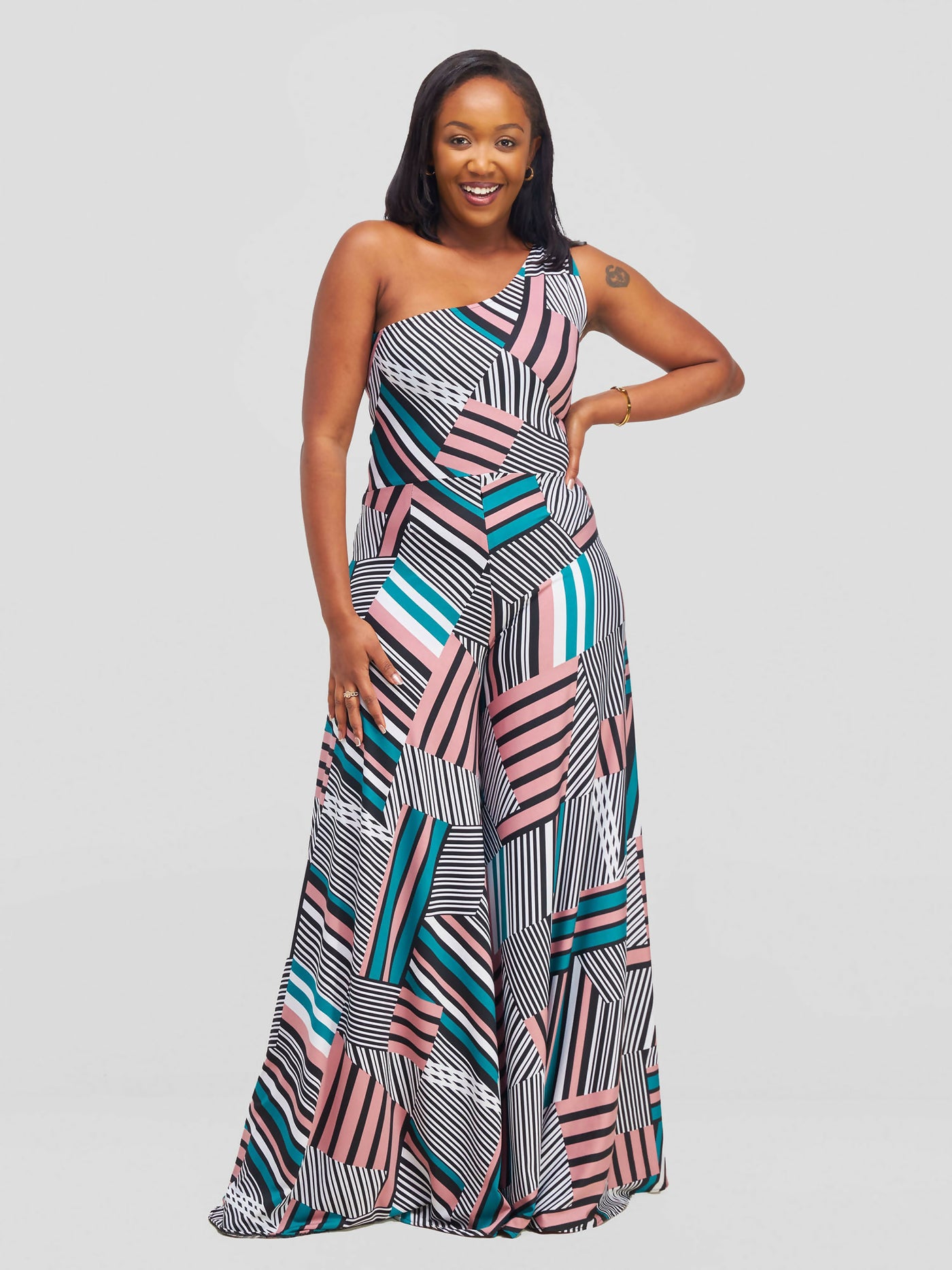 Stella Customized Kenya Jumpsuit - Floral