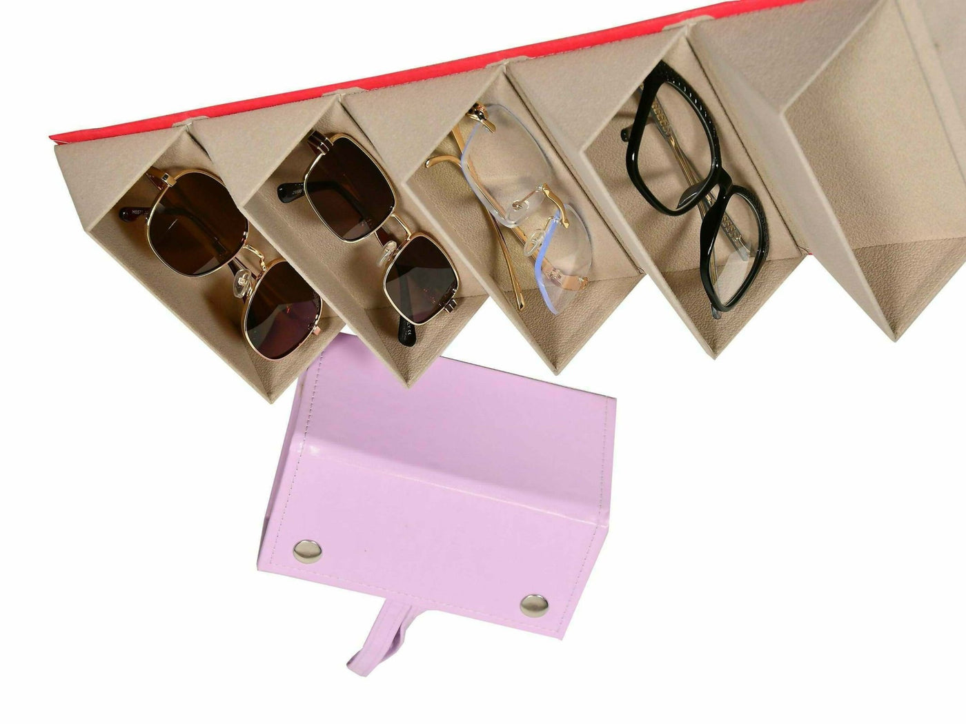 Afrodame Sunglasses Organizers - Purple - Shopzetu