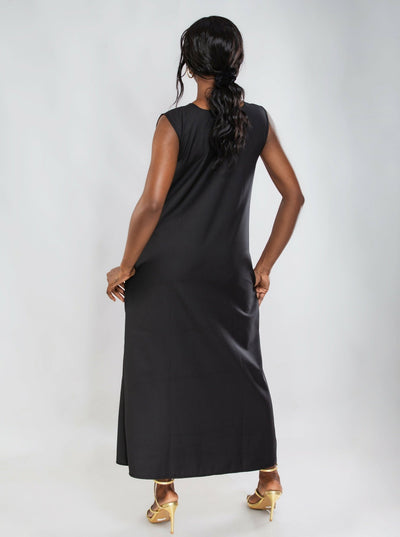 Da'joy Fashions Yonkers Dress - Black - Shopzetu