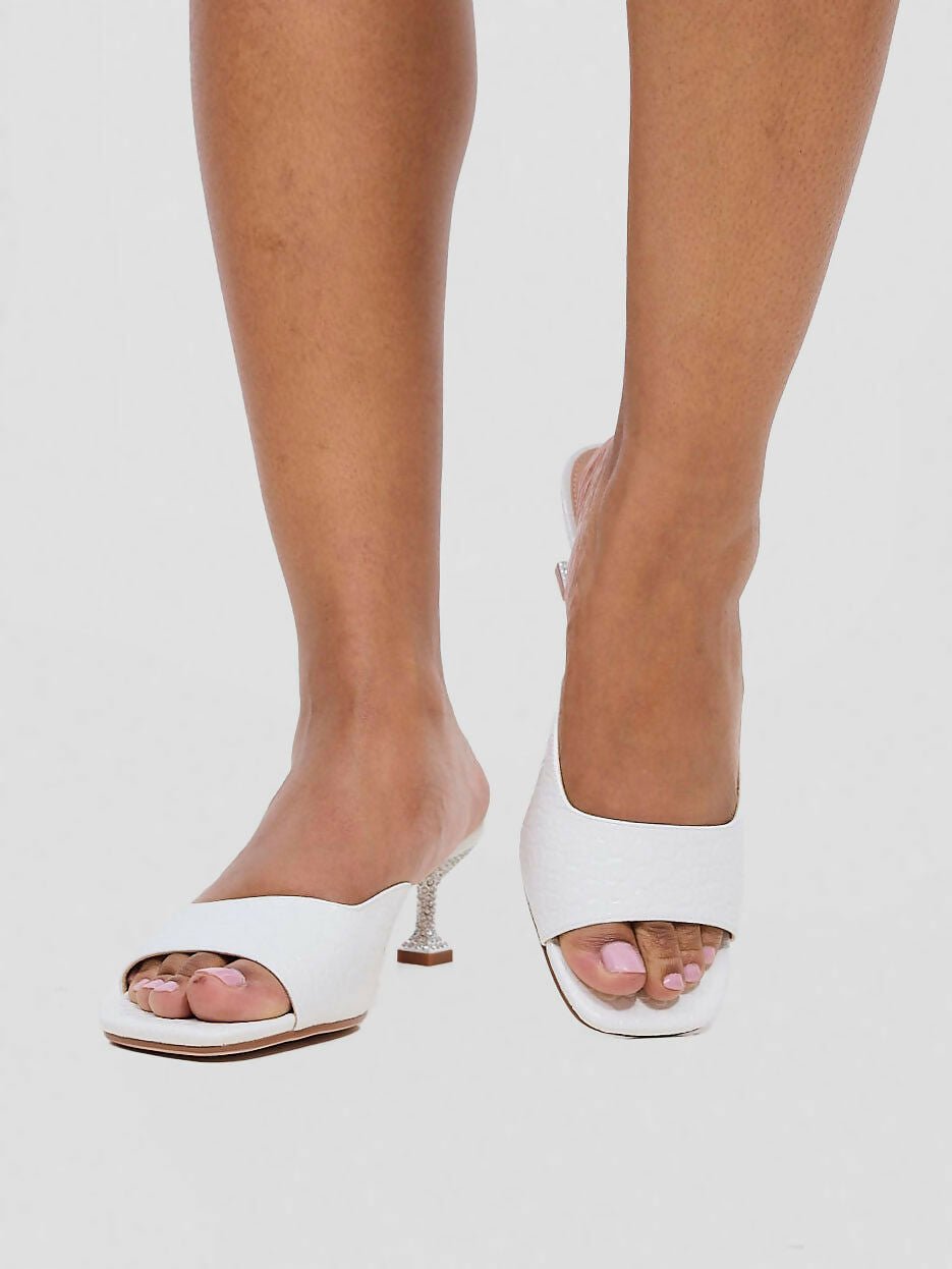 Katie Heel - White - Shopzetu