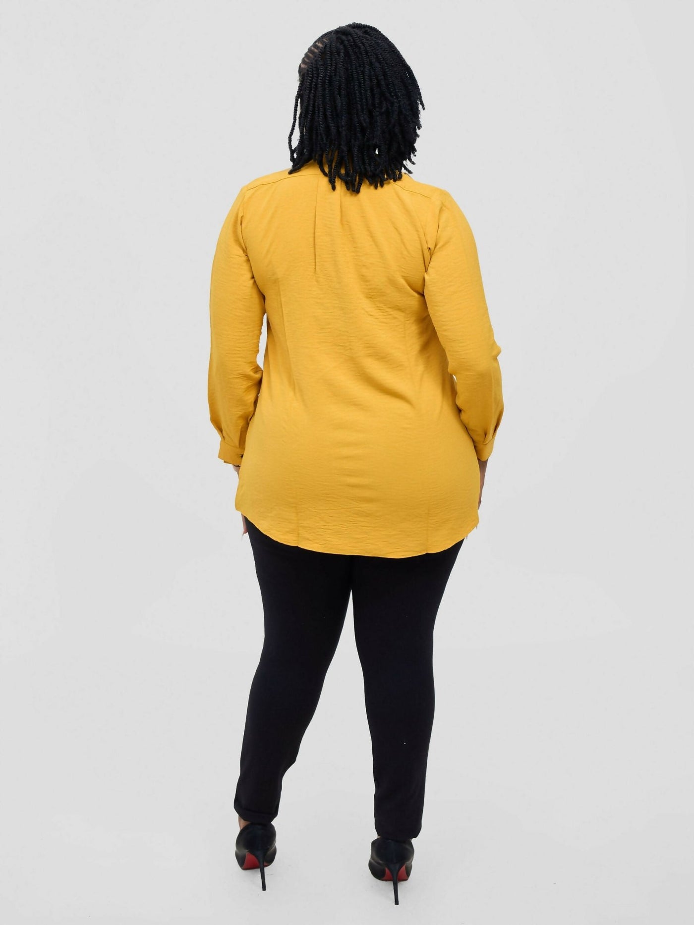 Chic Shirt Mastered - Yellow - Shopzetu