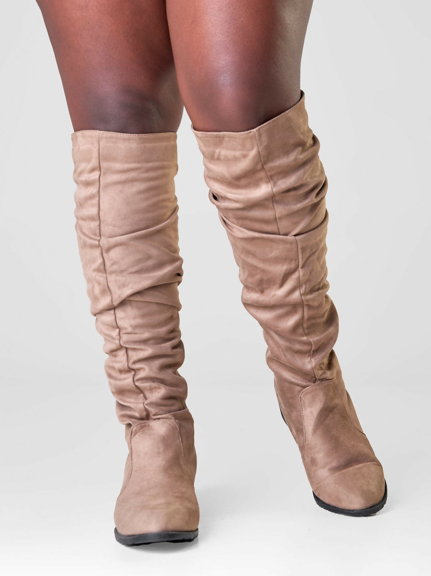 Be Unique Asos Statement Boot - Beige