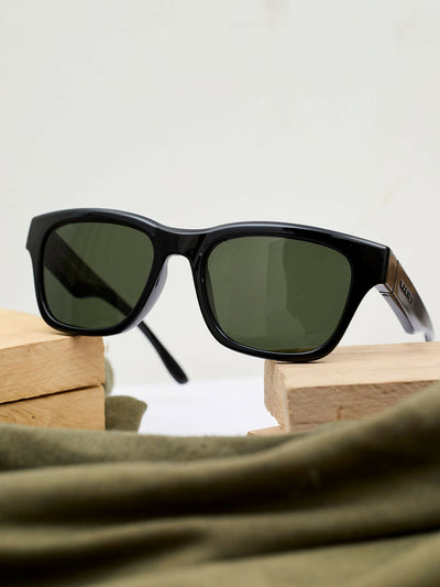 Waridi Eyewear Panther Sunglass - Black