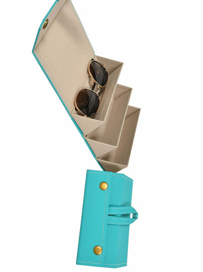 Afrodame Sunglasses Organizers - Teal - Shopzetu