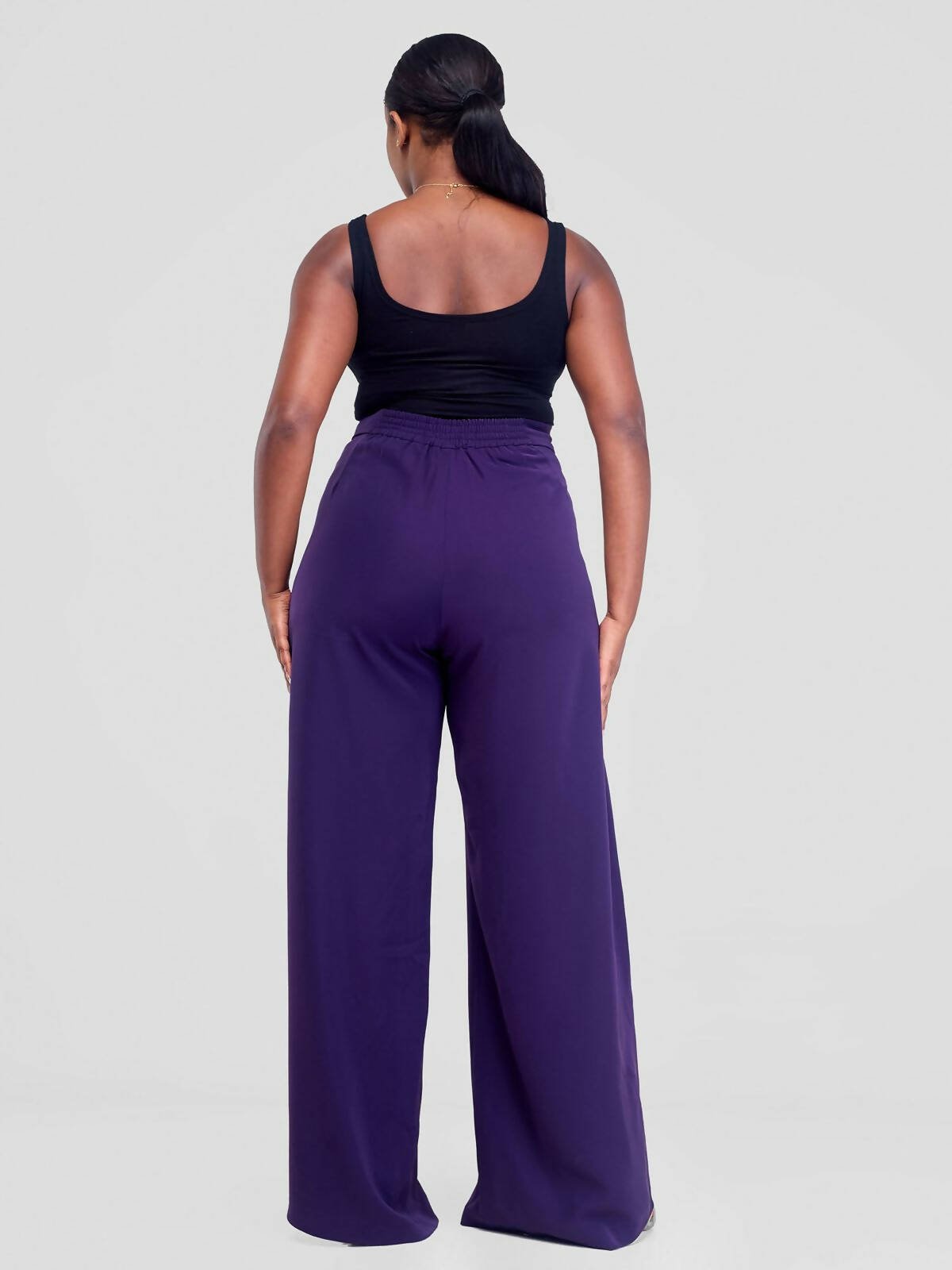 Merli Africa Mazani Pants - Purple - Shopzetu