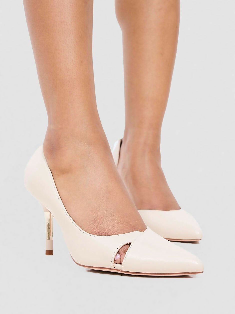 Nine West Alba Heel - Nude - Shopzetu