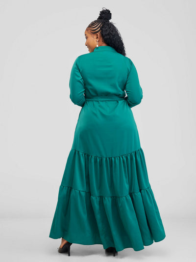 Emily Dress - Teal - Shopzetu