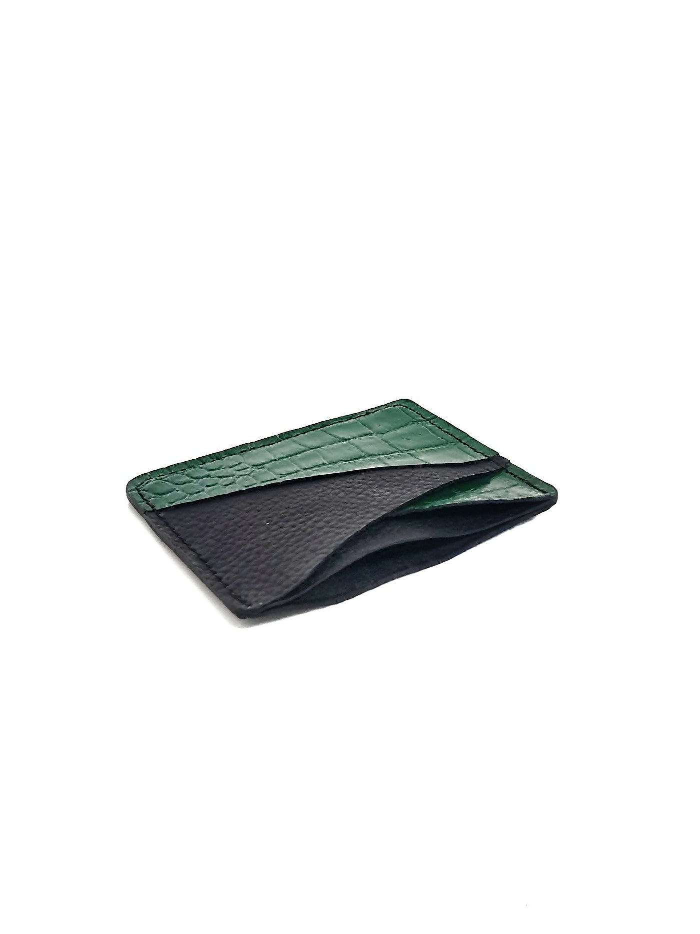 Luxaltra Neo Cardholder Wallet - Black / Emerald