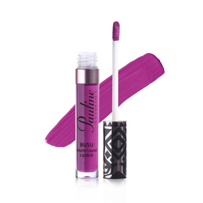 Pauline Cosmetics Dakar Liquid Matte Lipstick - Purple - Shopzetu