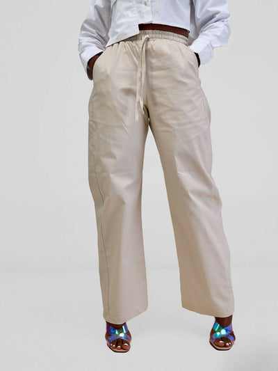 Zia Africa Zahara Poplin Crop Shirt - White - Shopzetu