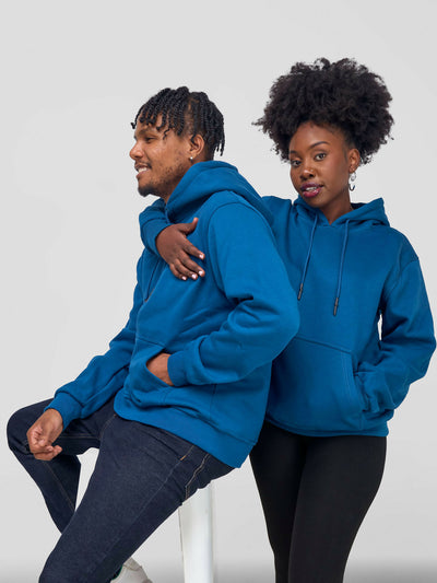 Bura Studio Unisex Premium Hoodie - Prussian Blue