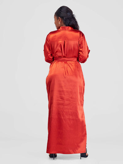 Kakiba Collections Norah Dress - Rustic Brown