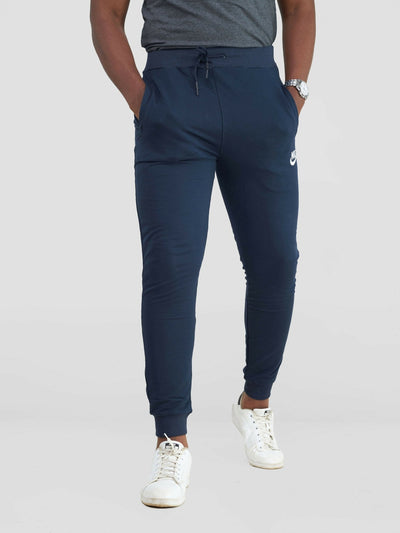 Stylish Sisters Comfy & Workout Men Sweatpants - Navy Blue - Shopzetu