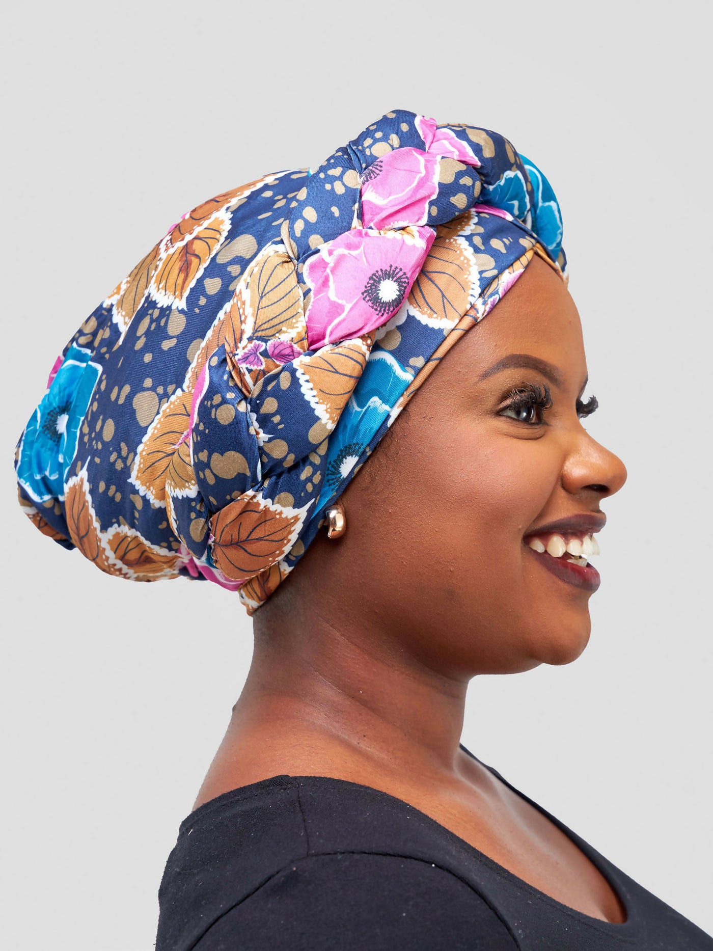 Aisha Fashion World Turban - Pink Floral