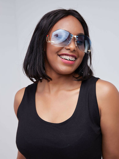 Lizola Classy Sunglasses - Blue - Shopzetu