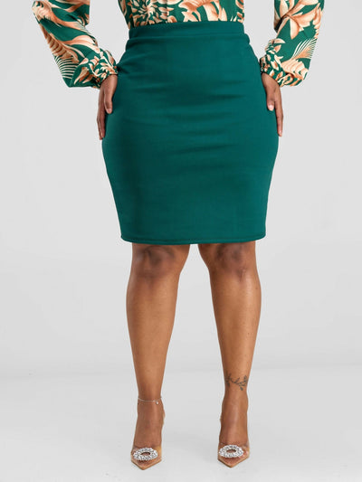 Lizola Demi Skirt - Green - Shopzetu