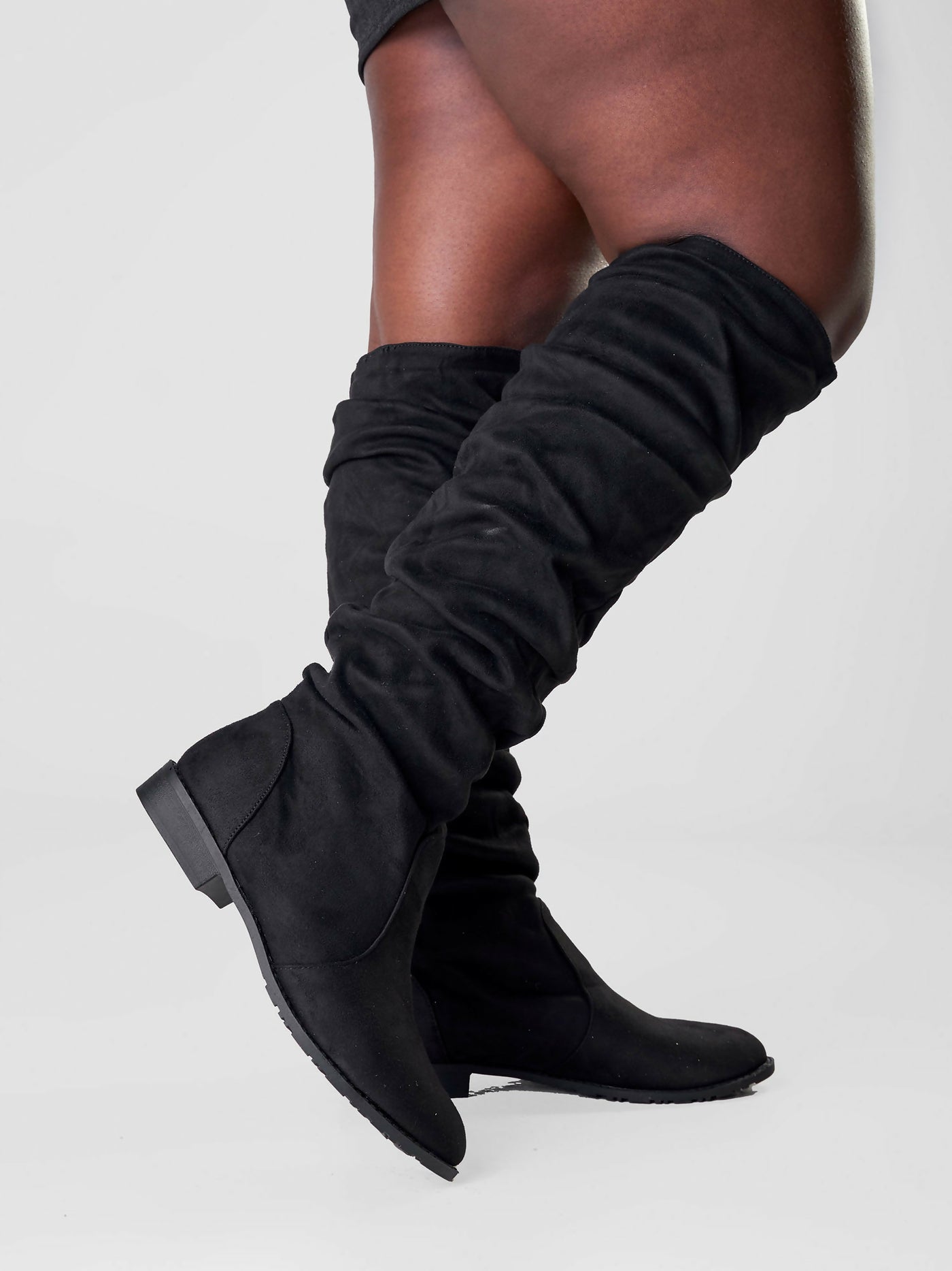 Be Unique Asos Statement Boot - Black