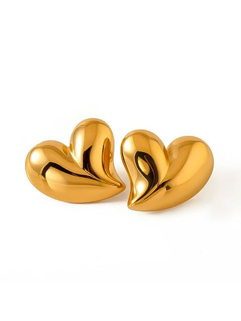 Her Essence Waterproof Lover Stud - Gold - Shopzetu