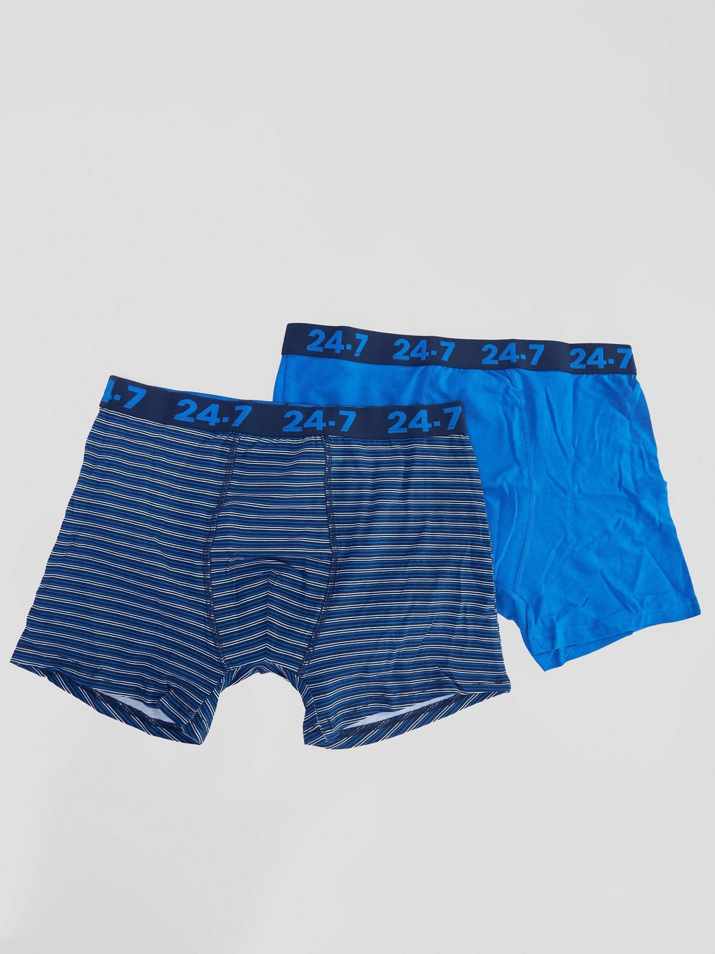 2Pack Boys Boxer - Blue - Shopzetu