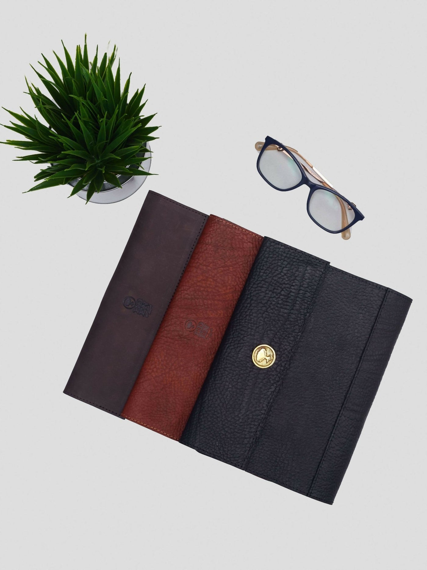 Eden Leather Notebook Organizer - Black - Shopzetu