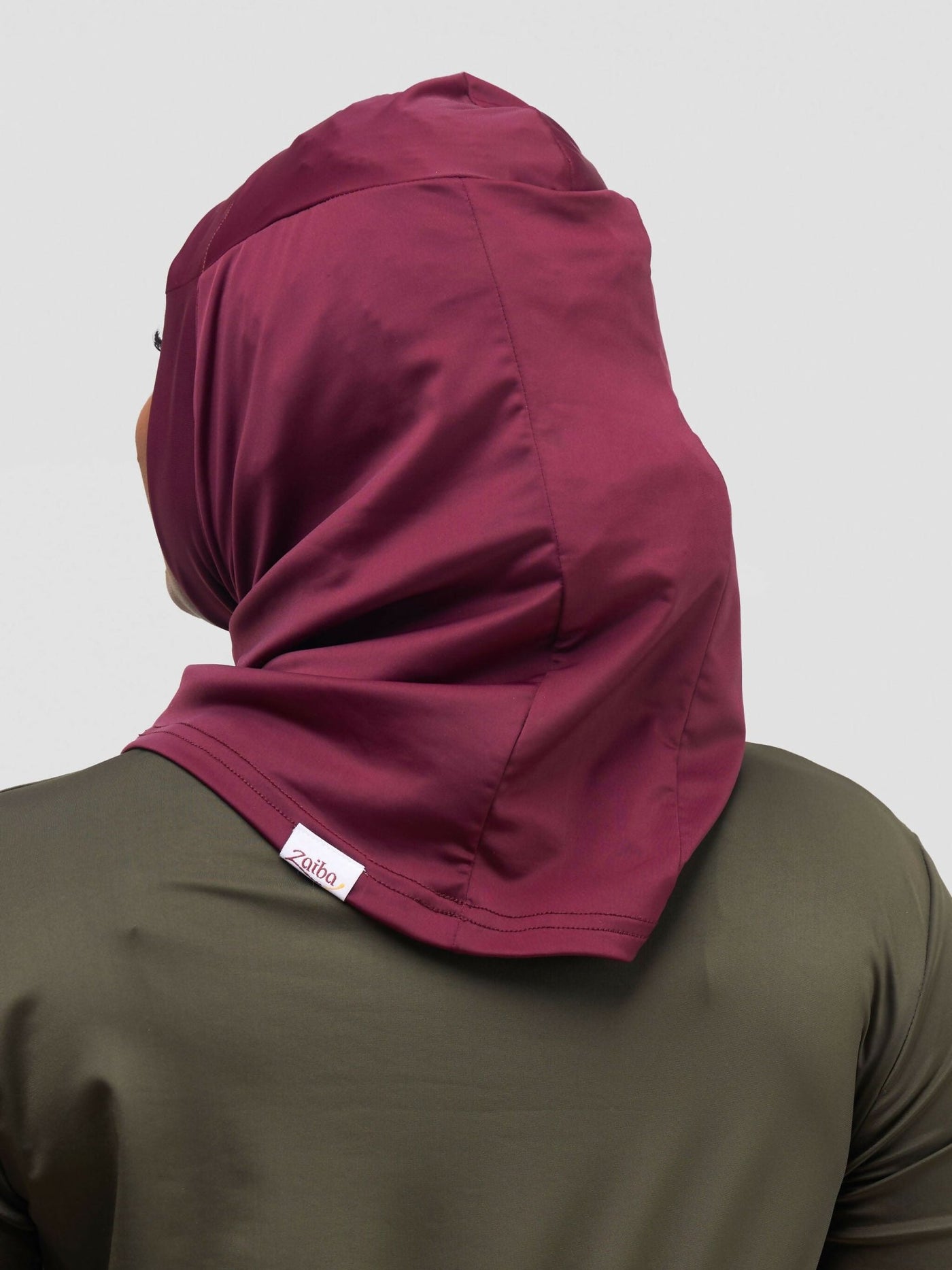 Modest Workout Sports Hijab - Maroon - Shopzetu