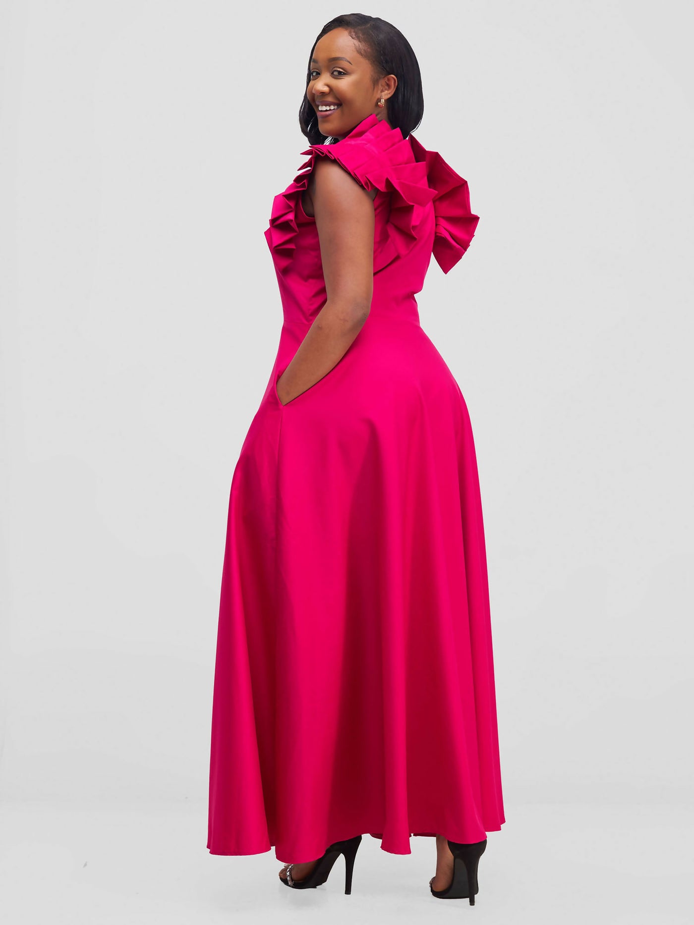 Kakiba Collections Grace Dress - Pink