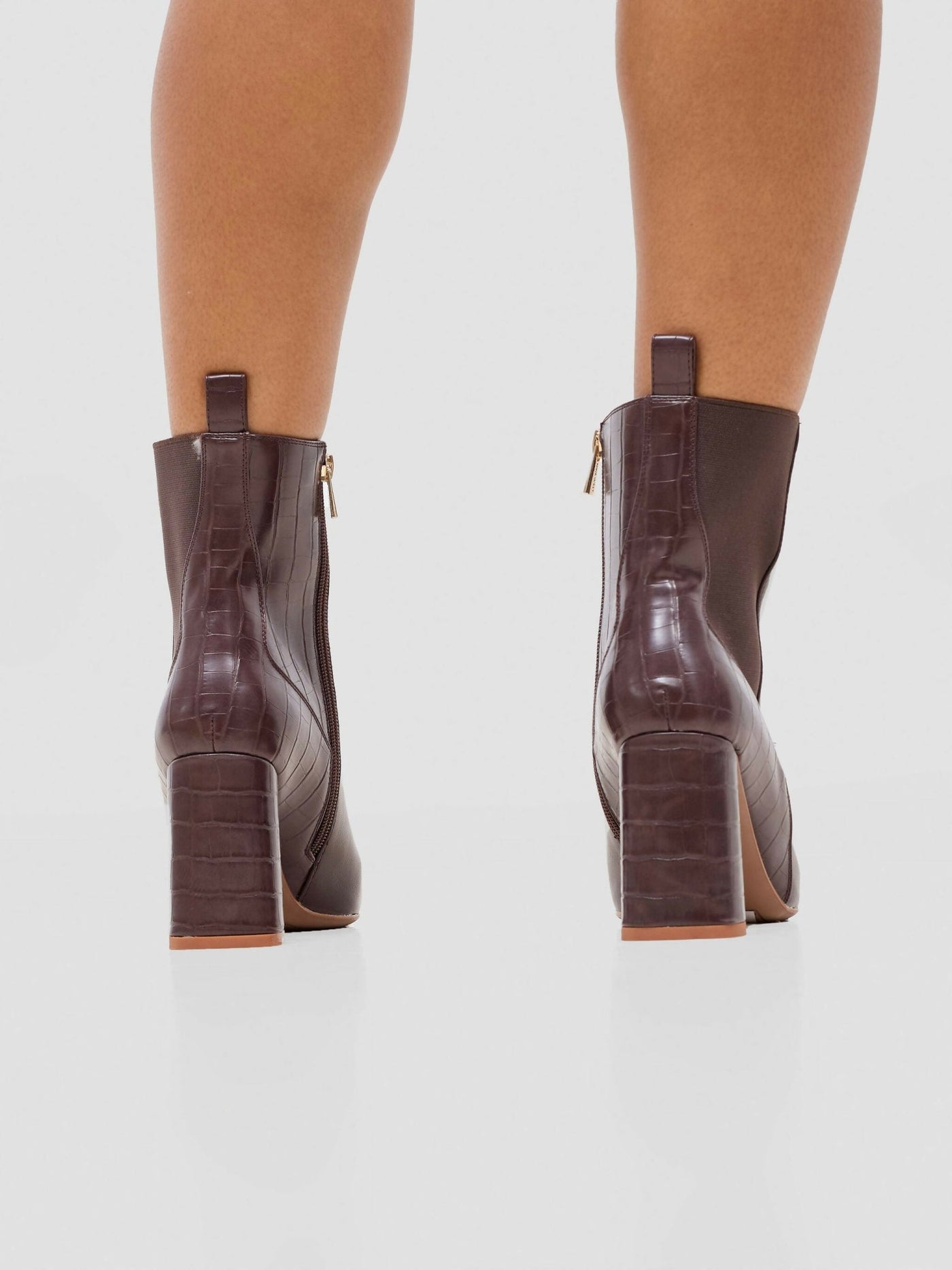 Nine West Milenia Boot - Dark Brown - Shopzetu