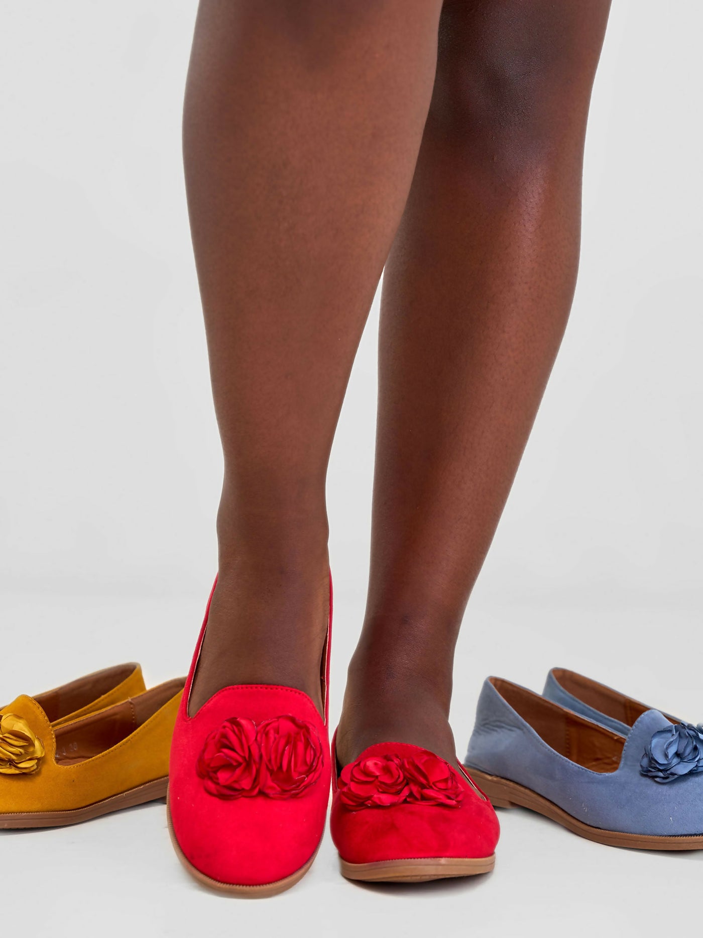 Be Unique Timeless Flowerhead Loafer - Red
