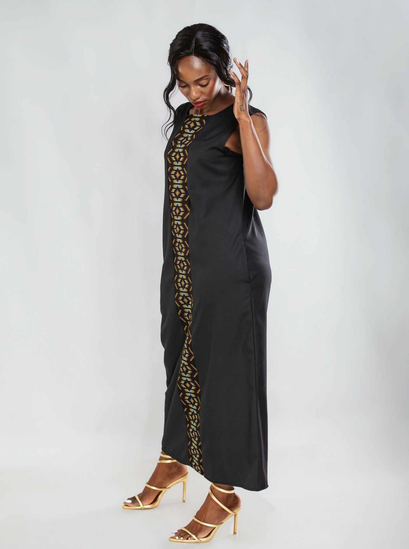 Da'joy Fashions Yonkers Dress - Black - Shopzetu