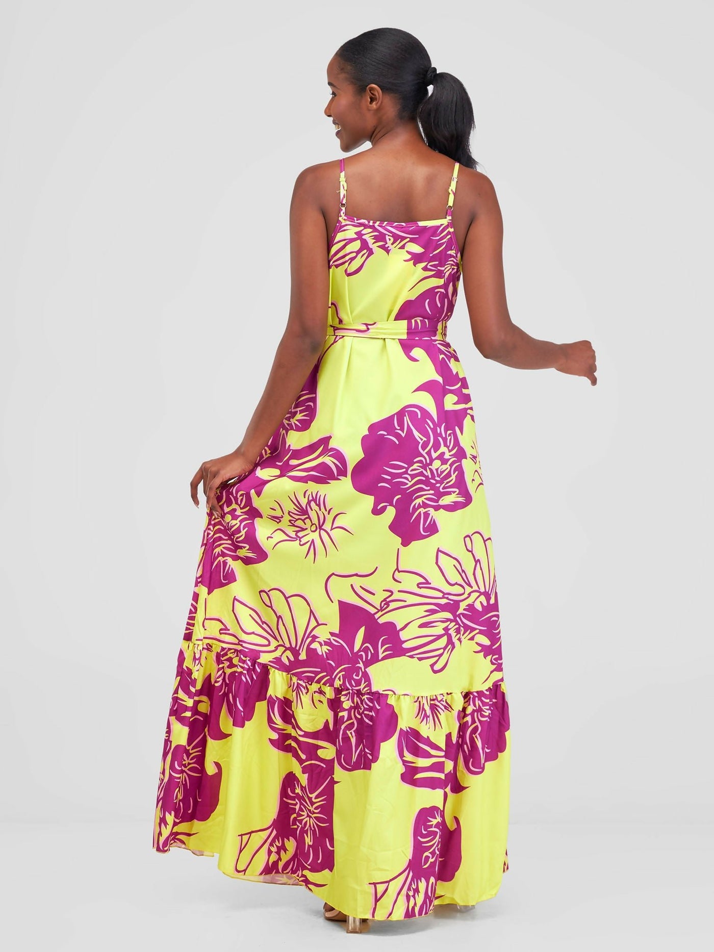 Stylish Sisters Maxi Dress - Purple - Shopzetu