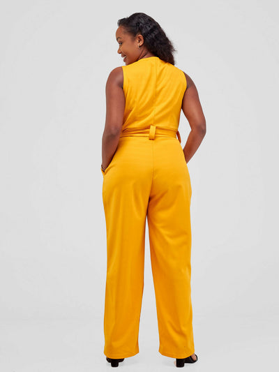 Salok Havilah Wear Zora Jumpsuit - Mustard