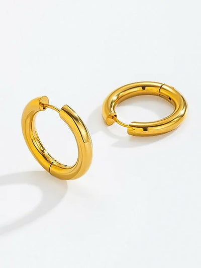 Her Essence Ora Hoops - Gold - Shopzetu