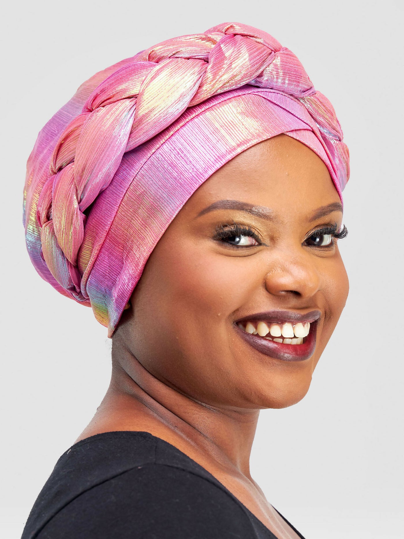 Aisha Fashion World Turban - Pink