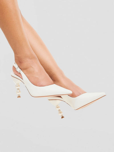 Loveall Heel - White - Shopzetu