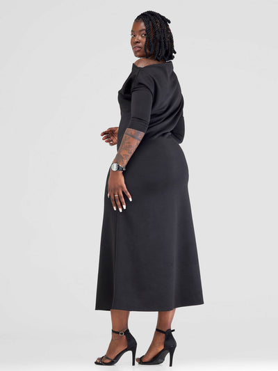 Timyt Urban Wear Maxi Dress - Black