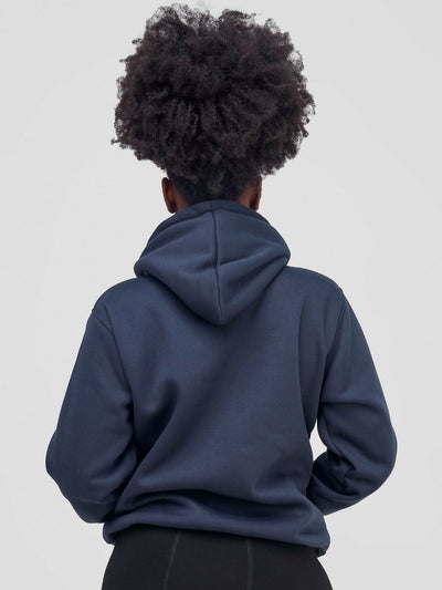 Bura Studio Unisex Premium Hoodie - Navy Blue