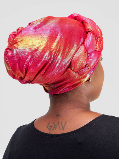 Aisha Fashion World Turban - Maroon - Shopzetu