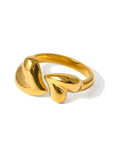 Her Essence Beline Waterproof Ring - Gold - Shopzetu