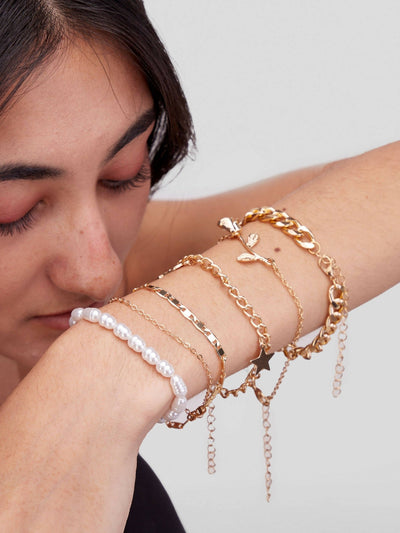 Bliss Jewelry Bracelet - Gold - Shopzetu