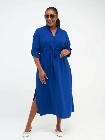 Dewuor Sati Dress - Blue - Shopzetu