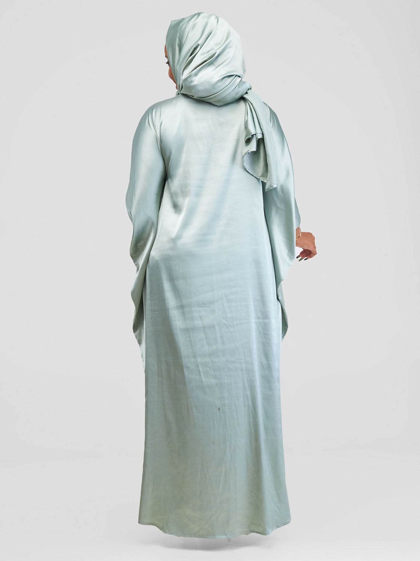 Malak Modest Mapenzi Dress - Kijani ( Mint Green)