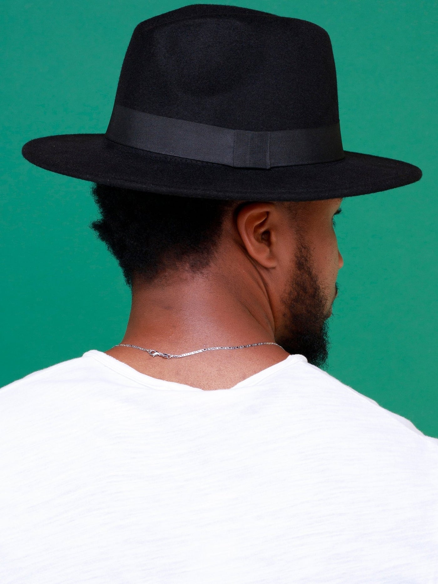 AfroDame Fedora Hat - Black - Shopzetu
