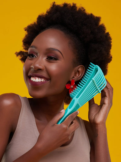 Nywele Chronicles Detangling Hair Brush - Green - Shopzetu