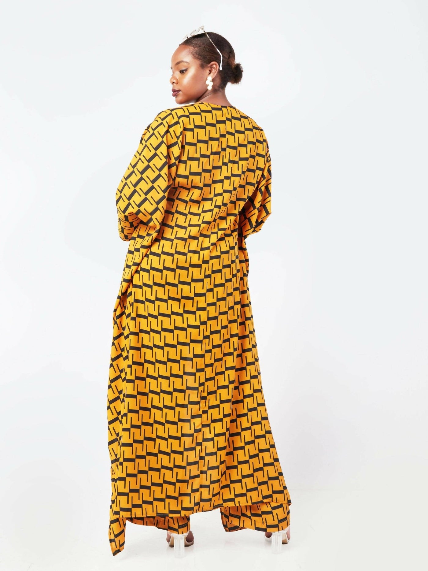 Zoë Qu'an Flo Kimono - Yellow - Shopzetu