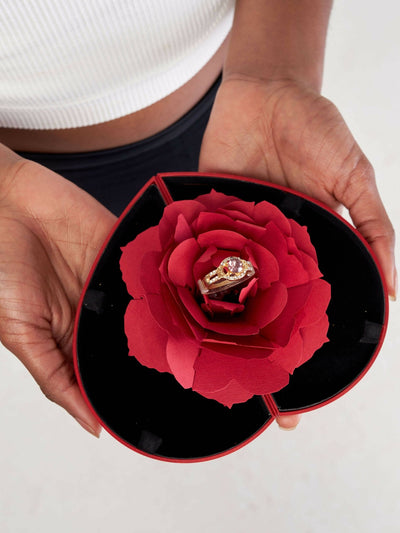 Bliss Jewellery Valentine Box - Red - Shopzetu