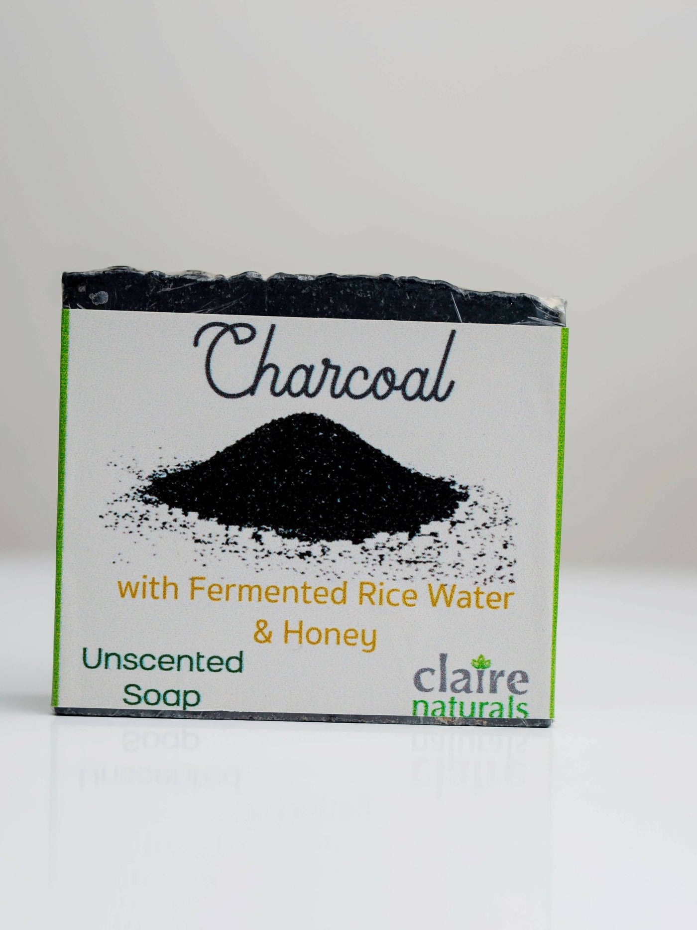 Kipusa Claire Naturals Charcoal Soap - Charcoal - Shopzetu