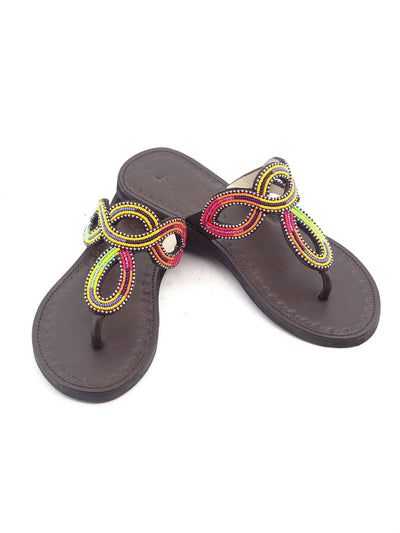 Azu's Ladies Kilifi Sandals 067W - Shopzetu
