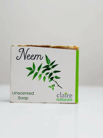 Kipusa Claire Naturals Neem Unscented Soap - Shopzetu