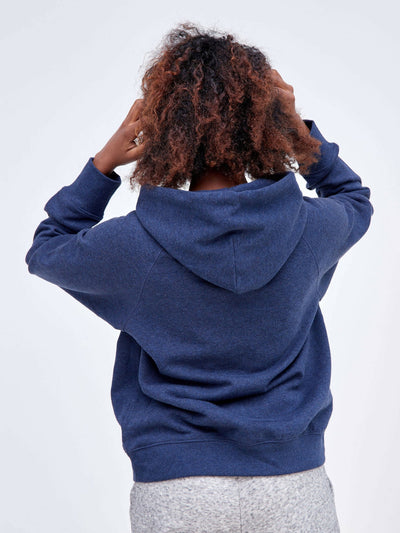 Hessed Unisex Hoodies - Blue - Shopzetu