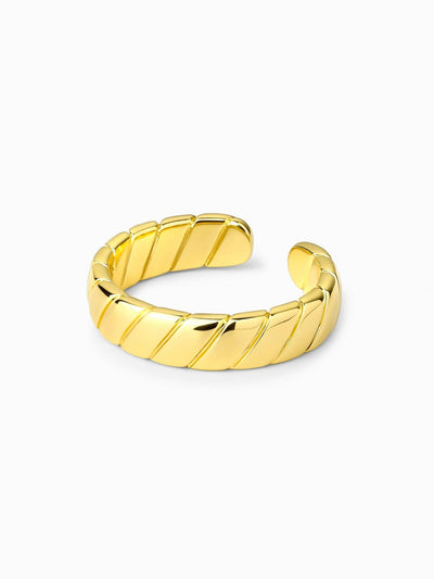 Her Essence Onda Ring - Gold - Shopzetu